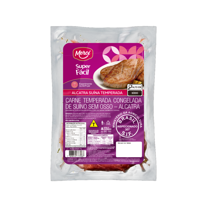 Su&iacute;no Alcatra Temp Cong Cx8-20kg - Merc&iacute;
